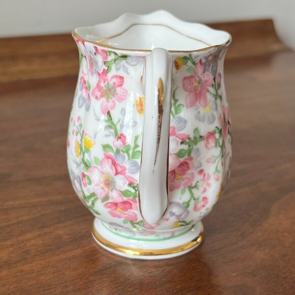 Royal Standard "May Medley" Creamer and Sugar Bowl Set England Bone China Chintz - Picture 6 of 14
